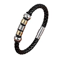 リベットバングル Amazon.co.jp: ステンレス鋼チャームメンズブレスレットレザー